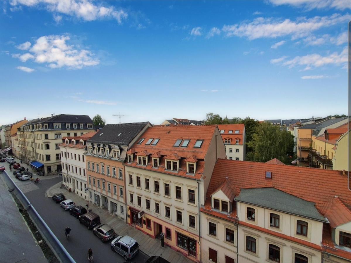 Neustadt-Aussicht - Grosse Wohnung Mit Balkon Dresden Exterior photo